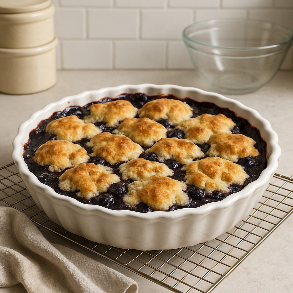 Blueberry Cobbler